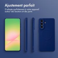 imoshion Coque Couleur avec MagSafe Samsung Galaxy A57 (5G) - Royal Blue