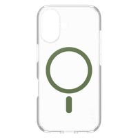 CARE by PanzerGlass Coque Urban Combat MagSafe iPhone 16 - Transparent / Vert