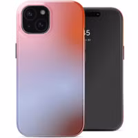 Selencia Coque arrière Vivid avec MagSafe Apple iPhone 15 - Gradient Soft Blush