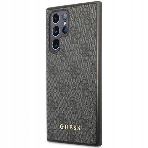 Guess ﻿Coque arrière 4G Classic Logo Samsung Galaxy S24 Ultra - Noir