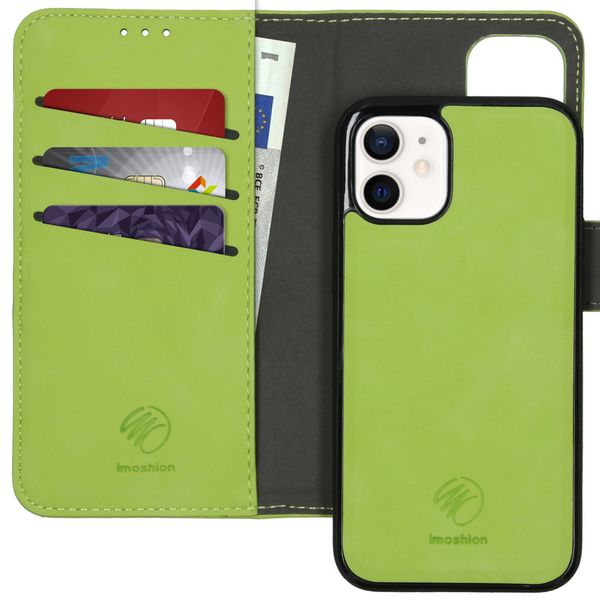imoshion Etui de téléphone 2-en-1 amovible iPhone 12 Mini - Vert