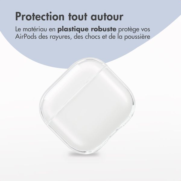 imoshion Coque rigide Clear Apple AirPods 4