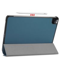 imoshion Coque tablette Trifold Apple iPad Pro 11 (2022 / 2021 / 2020 / 2018) - Vert foncé