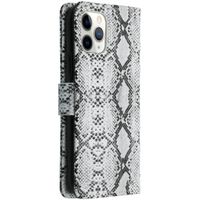 Etui de téléphone imprimé de serpent iPhone 11 Pro - Blanc