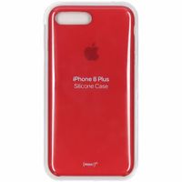 Apple Coque en silicone Apple iPhone 8 Plus / 7 Plus - Rouge