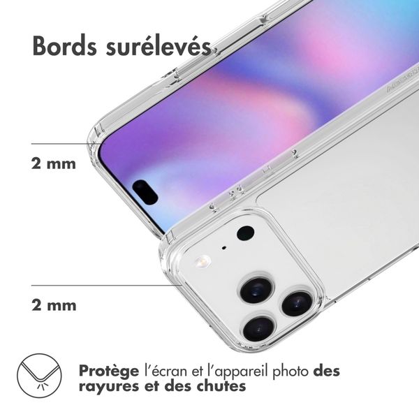 Accezz Coque Xtreme Impact Apple iPhone 17 Pro - Transparent