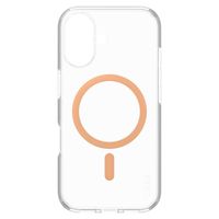 CARE by PanzerGlass Coque Urban Combat MagSafe iPhone 16 - Transparent / Peach