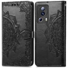 imoshion Etui de téléphone portefeuille Mandala Xiaomi 13 Lite - Noir