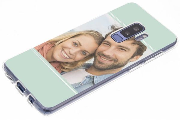 Concevez votre propre coque en gel Samsung Galaxy S9 Plus - Transparent