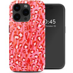 Selencia Coque arrière Vivid Tough avec MagSafe iPhone 15 Pro Max - Wild Spots Lipstick