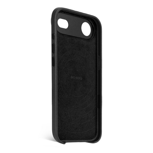 Decoded Coque en cuir MagSafe Apple iPhone Air - Noir
