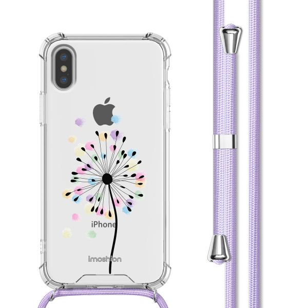 imoshion Coque Design avec cordon Apple iPhone X / Xs - Sandstone Dandelion