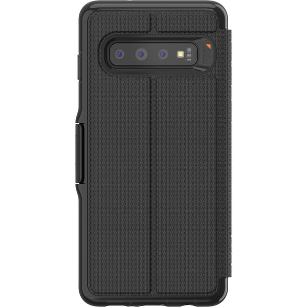 ZAGG Étui de téléphone portefeuille Oxford Galaxy S10 - Noir