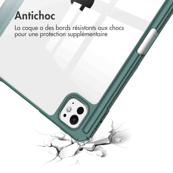 imoshion Coque tablette rigide Trifold iPad Pro 13 (2024) M4 - Vert