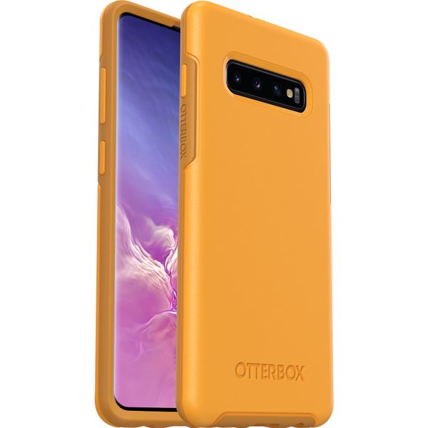 OtterBox Coque Symmetry Samsung Galaxy S10 Plus - Jaune