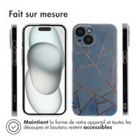 imoshion Coque Design iPhone 15 - Blue Graphic