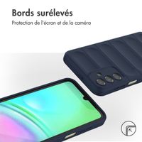 imoshion Coque arrière EasyGrip Samsung Galaxy A15 (5G/4G) - Bleu foncé