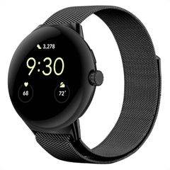 imoshion Bracelet magnétique milanais Google Pixel Watch / Watch 2 / Watch 3 (41 mm) - Noir
