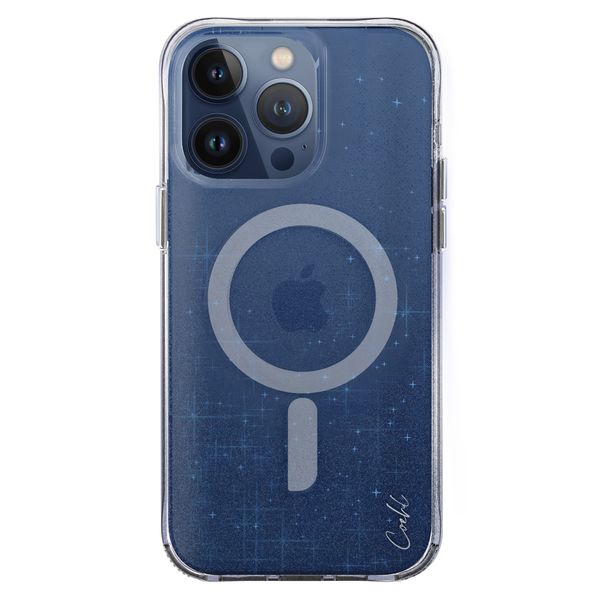 Coehl Coque Lumino MagSafe Apple iPhone 15 Pro - Prussian Blue