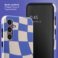 Selencia Coque arrière Vivid Samsung Galaxy S23 FE - Groovy Sapphire Blue