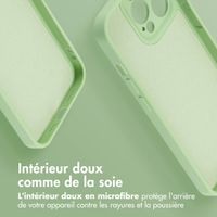 imoshion Coque Couleur avec MagSafe Apple iPhone 13 Pro - Vert