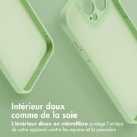 imoshion Coque Couleur avec MagSafe iPhone 13 Pro - Vert