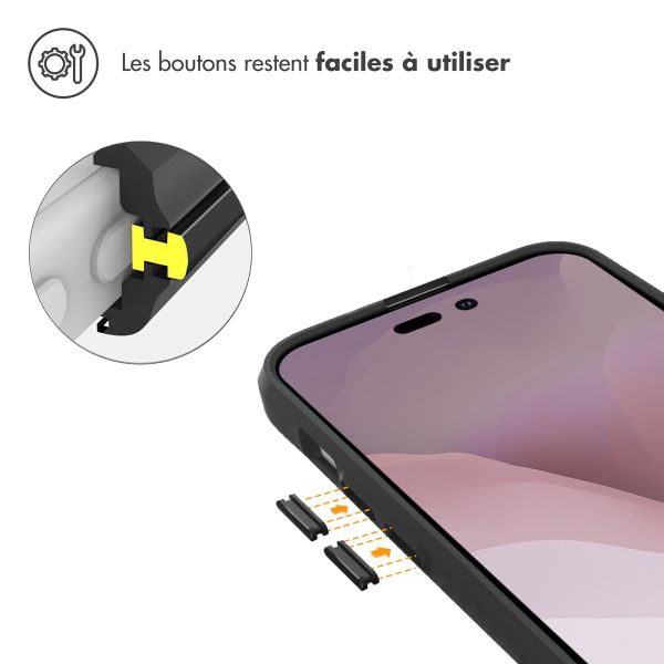 imoshion Coque Rugged Hybrid Apple iPhone 14 Pro - Noir