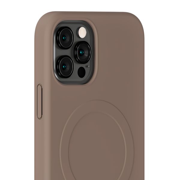 Holdit Coque MagSafe Apple iPhone 12 (Pro) - Mocha Brown