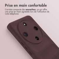 imoshion Coque arrière EasyGrip Honor Magic 6 Lite - Aubergine