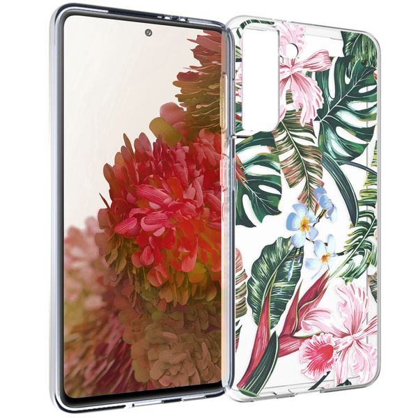 imoshion Coque Design Samsung Galaxy S21 - Tropical Jungle