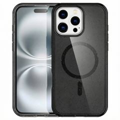 imoshion Coque Pailletée avec MagSafe Apple iPhone 16 Pro - Glitter Noir