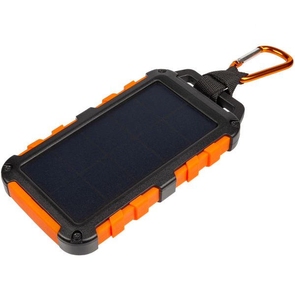 Xtorm ﻿Série Xtreme -  Solar Charger Powerbank 10 000 mAh - Noir / Orange