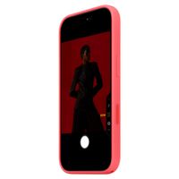 Apple Coque en silicone avec MagSafe Apple iPhone 17 Pro - Bright Guava