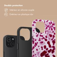 Selencia Coque arrière Vivid Apple iPhone 15 - Cosmic Orchid