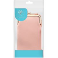 imoshion Sac téléphone en cuir végan Crossbody - Rose