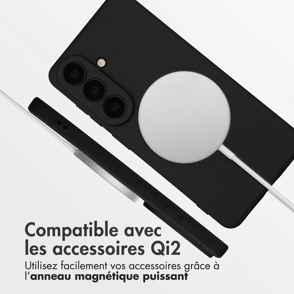 imoshion Coque Couleur avec MagSafe Samsung Galaxy S26 - Noir