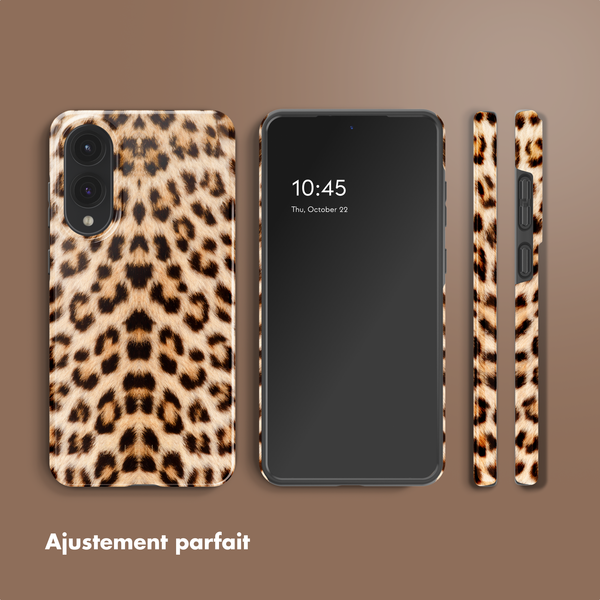 Selencia Coque arrière Vivid Samsung Galaxy S25 Edge - Wild Leo