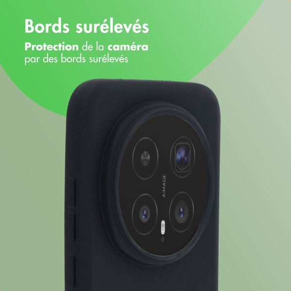 imoshion Coque Couleur Honor Magic8 Pro - Noir