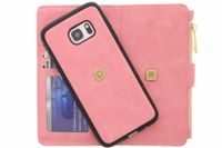 Porte-monnaie de luxe Samsung Galaxy S7 Edge - Rose