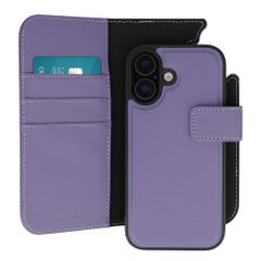 imoshion Étui portefeuille luxe 2-en-1 amovible Apple iPhone 17 - Violet