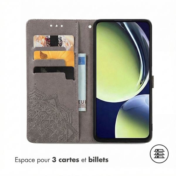 imoshion Etui de télephone Mandala OnePlus Nord CE 3 Lite (5G) - Gris