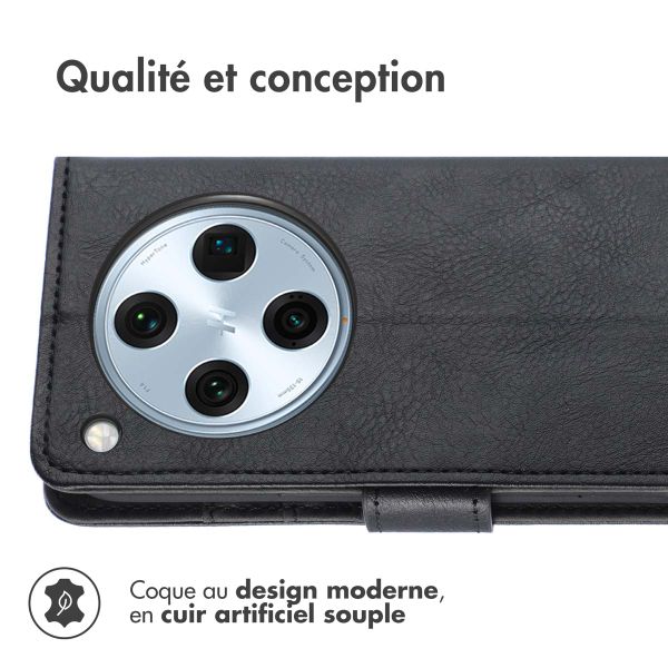 imoshion Étui de télephone portefeuille Oppo Find X8 Pro - Noir