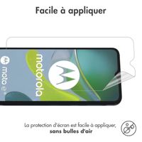 imoshion Protection d'écran Film 3 pack Motorola Moto E13