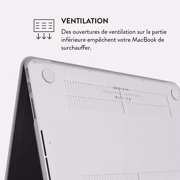 Burga Coque Rigide Apple MacBook Air 13 pouces (2022 / 2024 M3 / 2025 M4 / 2026 M5) - Sorry Busy