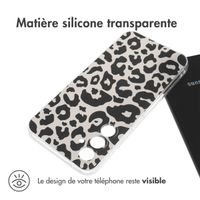 imoshion Coque Design Samsung Galaxy A54 (5G) - Leopard Transparent