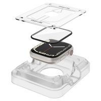 Spigen Protection d'écran Pro Flex EZ Fit avec applicateur Apple Watch Series 7/8/9 - 41 mm - Transparent