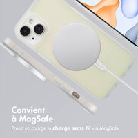 imoshion Coque Color Guard avec MagSafe iPhone 15 - Blanc