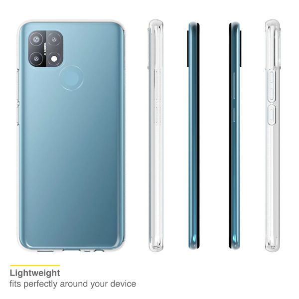 Accezz Coque Clear Oppo A15 - Transparent