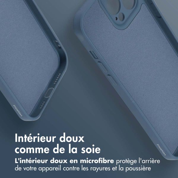 imoshion Coque Couleur avec MagSafe iPhone 13 Pro Max - Bleu foncé