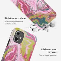 Selencia Coque arrière Vivid Apple iPhone 11 - Marble Pink